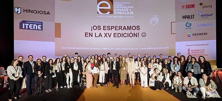 Foto ganadores XIV Premios Nacionales Envase